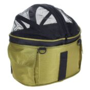 DoggyRide Cocoon Hondenmand - Zwart/Groen