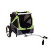 DoggyRide Mini Trailer Groen